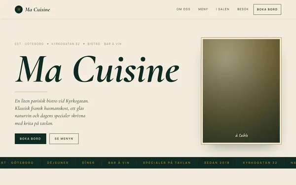 Ma Cuisine