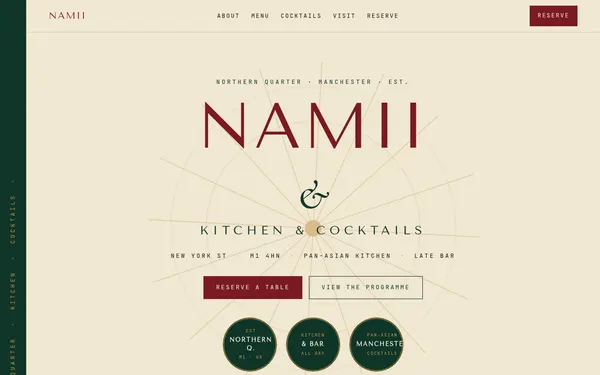 Namii Kitchen & Cocktails